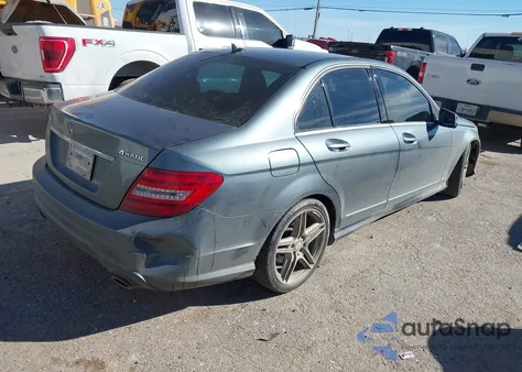 2012 Mercedes-Benz C 300 Sport 4Matic from USA, damaged, VIN WDDGF8BB7CR227086